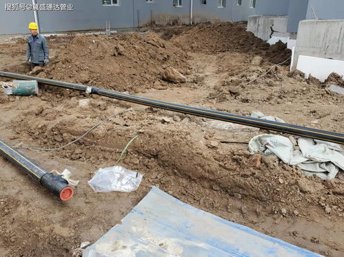 山西管道工程实地 PE管、波纹管与钢带波纹管的施工应用与实拍观察